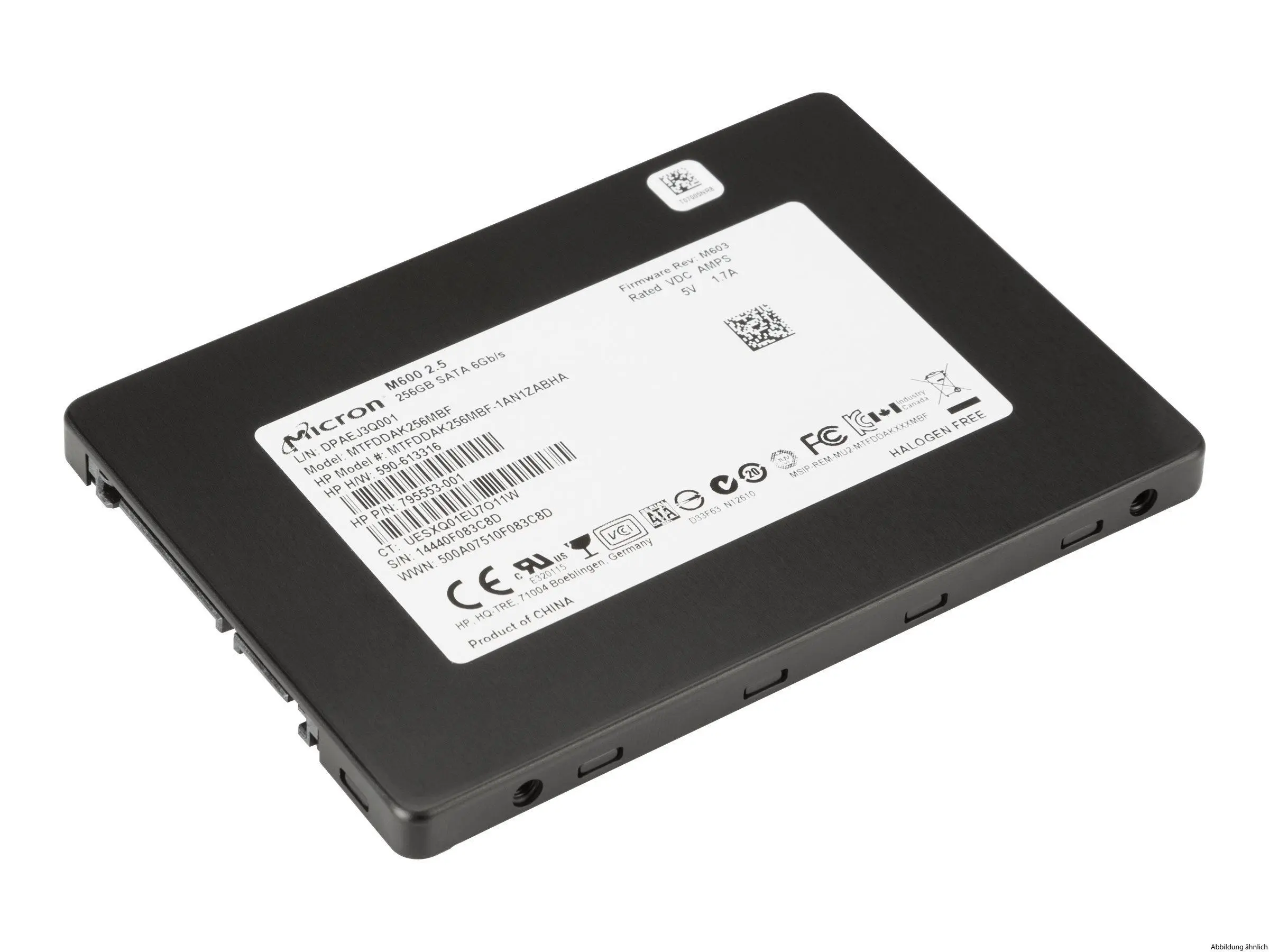 HP 256GB SATA SSD HP 256GB SATA SSD