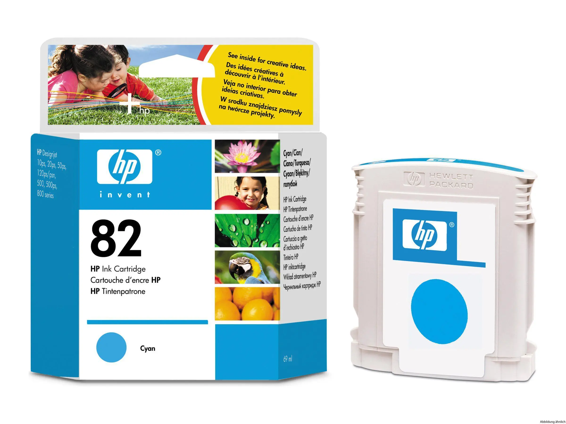 HP Tintenpatrone Nr. 82 69ml Cyan HP Tintenpatrone Nr. 82 69ml Cyan