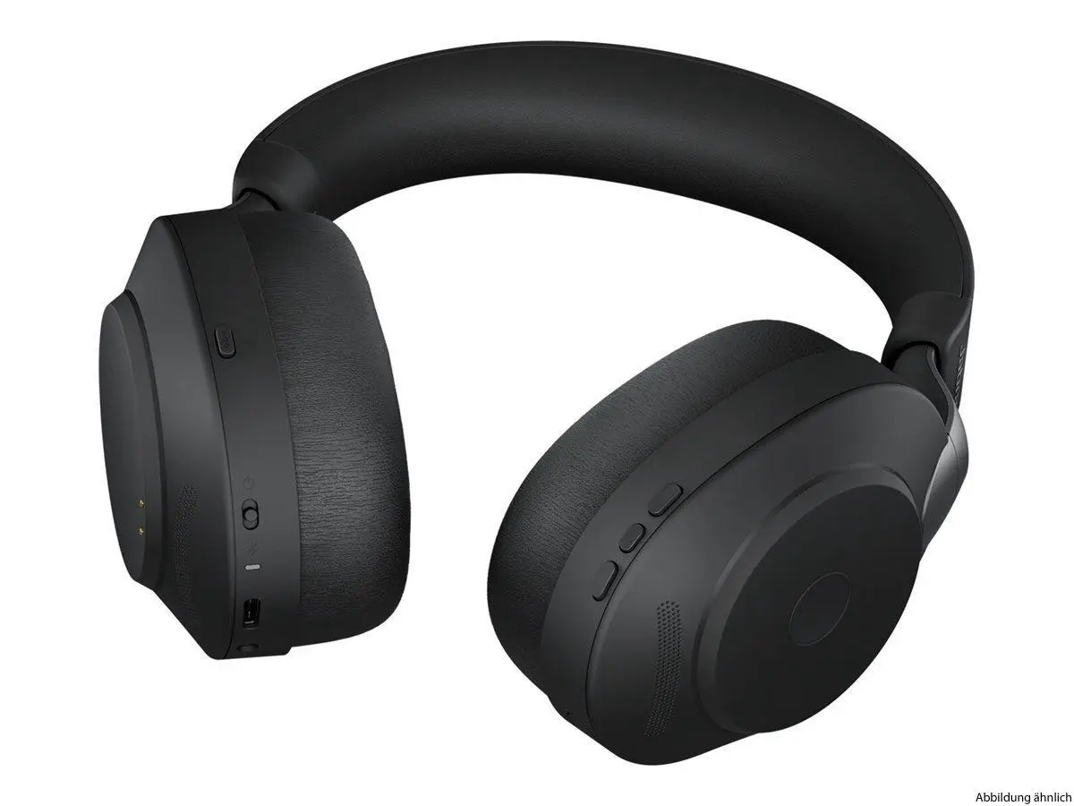 Jabra Evolve2 85 UC BT (Stereo) + Ladestation (USB-A) + Link 380a Adapter (USB-A)