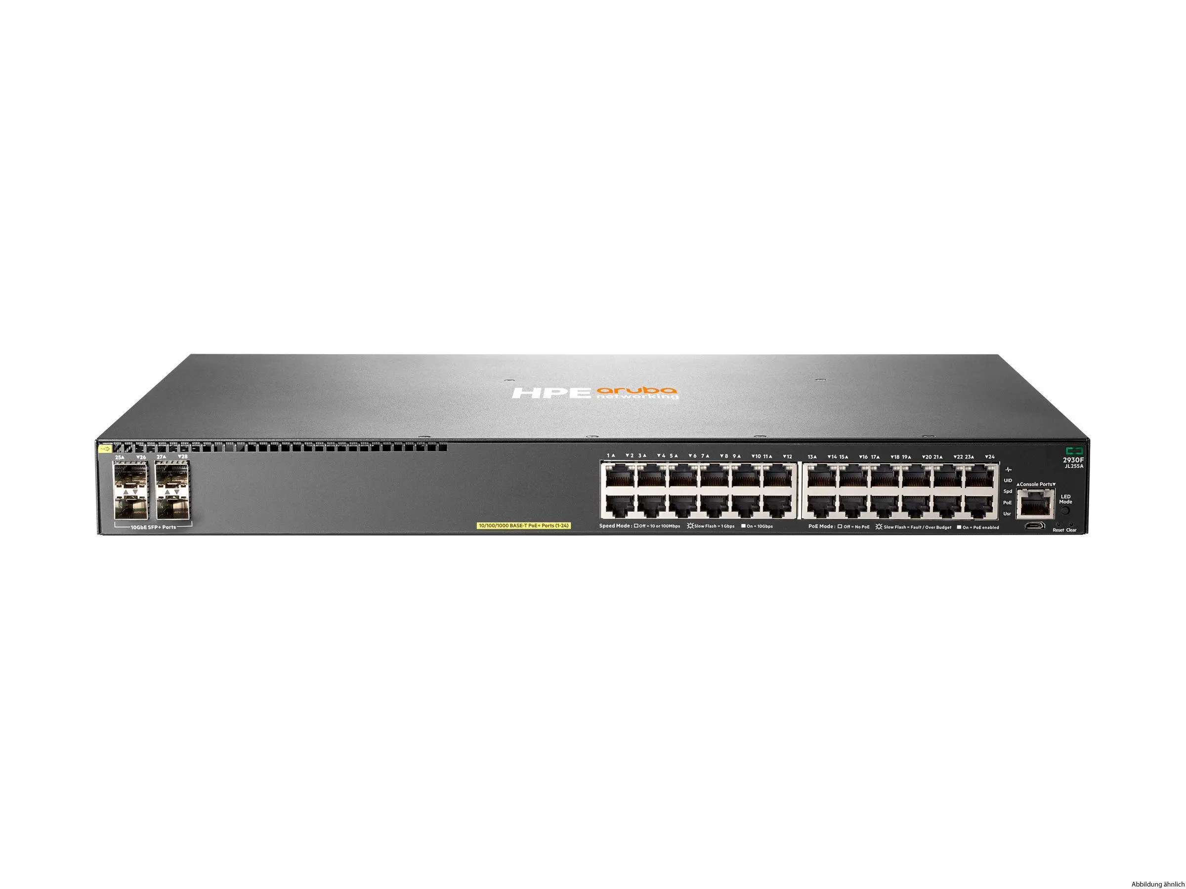 Aruba 2930F 24G PoE+ 4SFP+ Switch