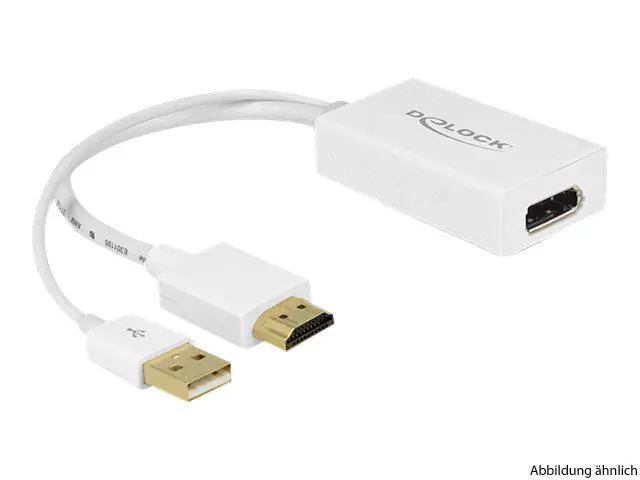 Delock Adapterkabel HDMI-A St. zu DisplayPort Bu.