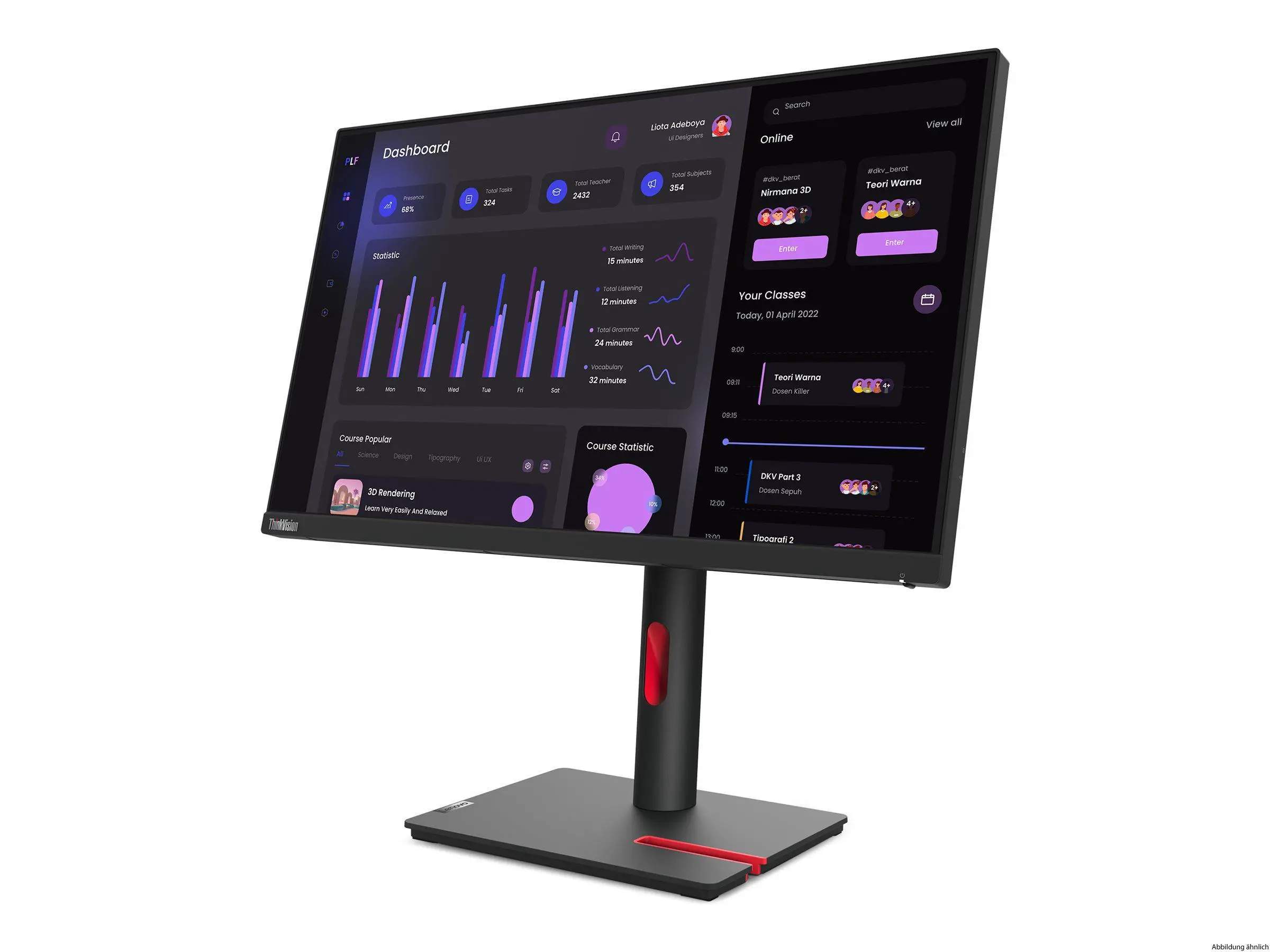 Lenovo ThinkVision T24i-30 FHD 1920x1080 23.8"