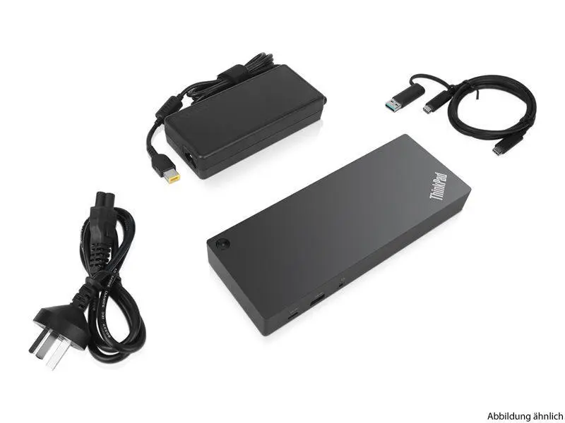 Lenovo ThinkPad 135W Hybrid Dock USB-C inkl. USB-A Adapter