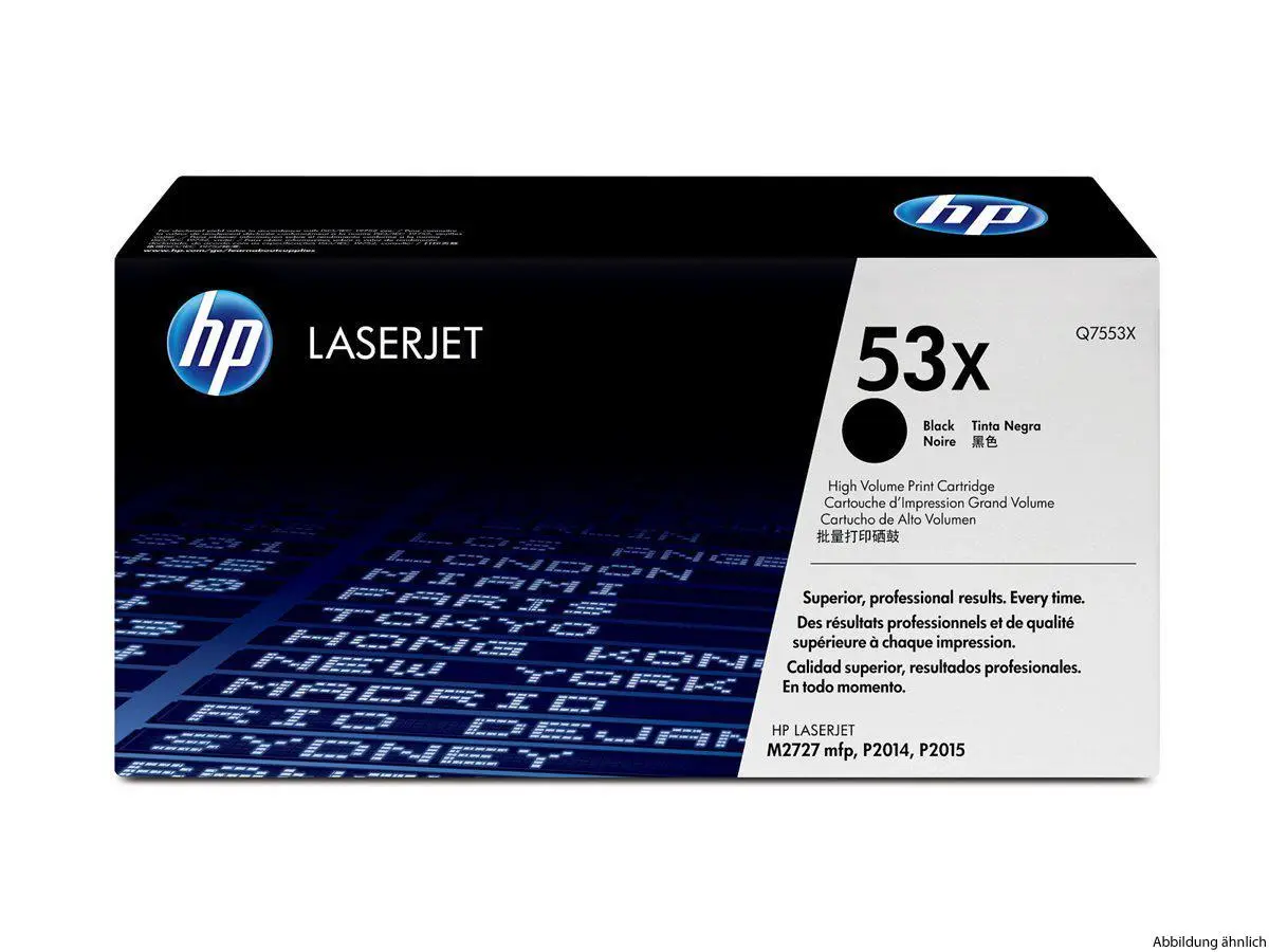 HP Toner Nr. 53x Schwarz HP Toner Nr. 53x Schwarz