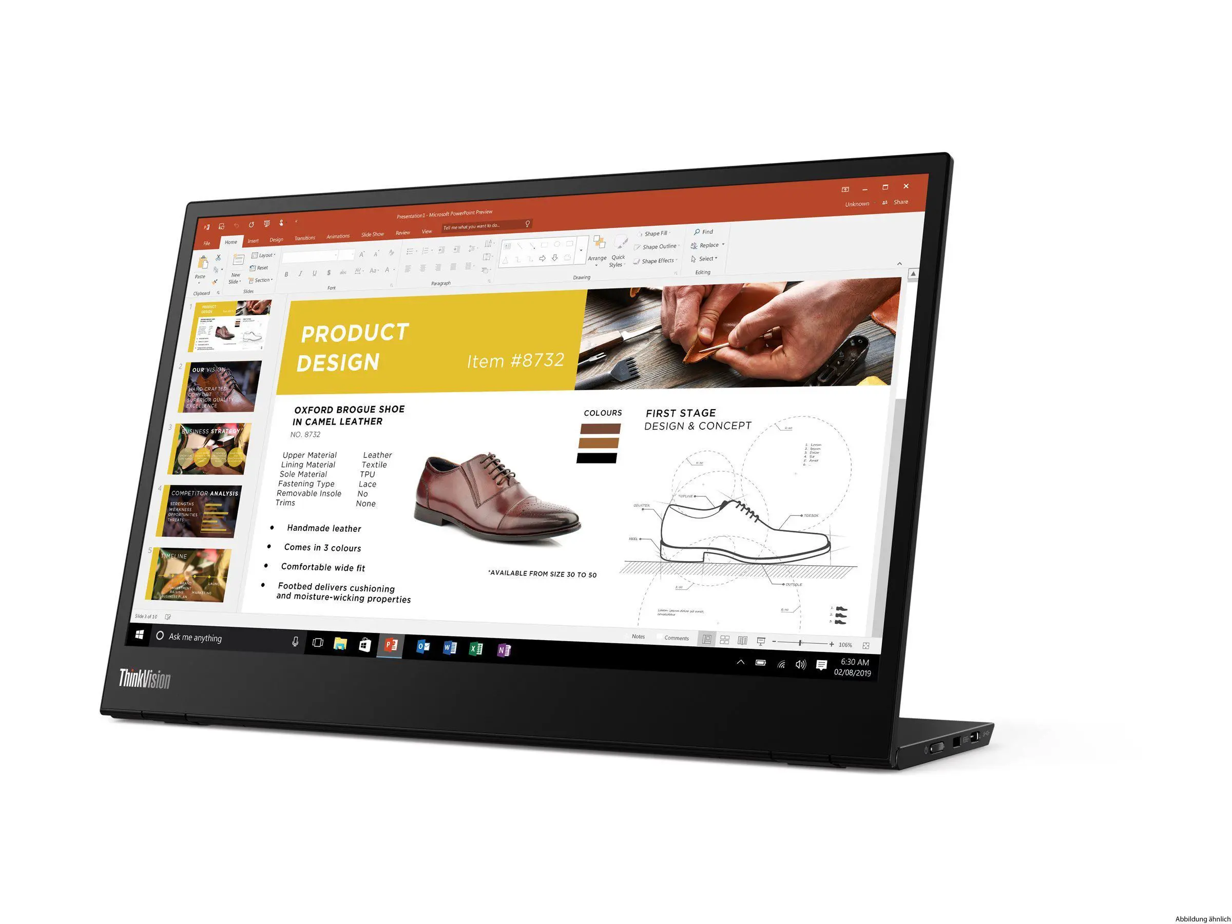 Lenovo ThinkVision M14 USB-C Mobile Monitor 14"
