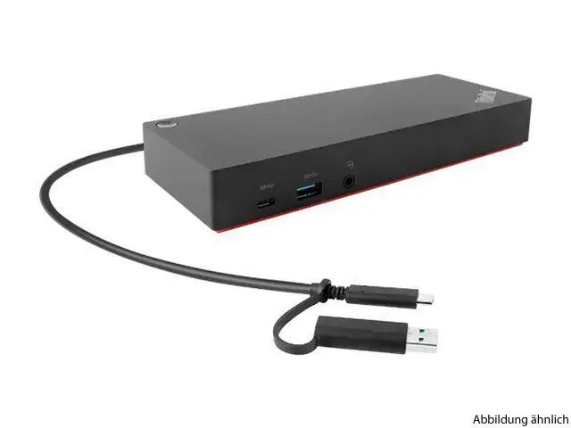 Lenovo ThinkPad 135W Hybrid Dock USB-C inkl. USB-A Adapter