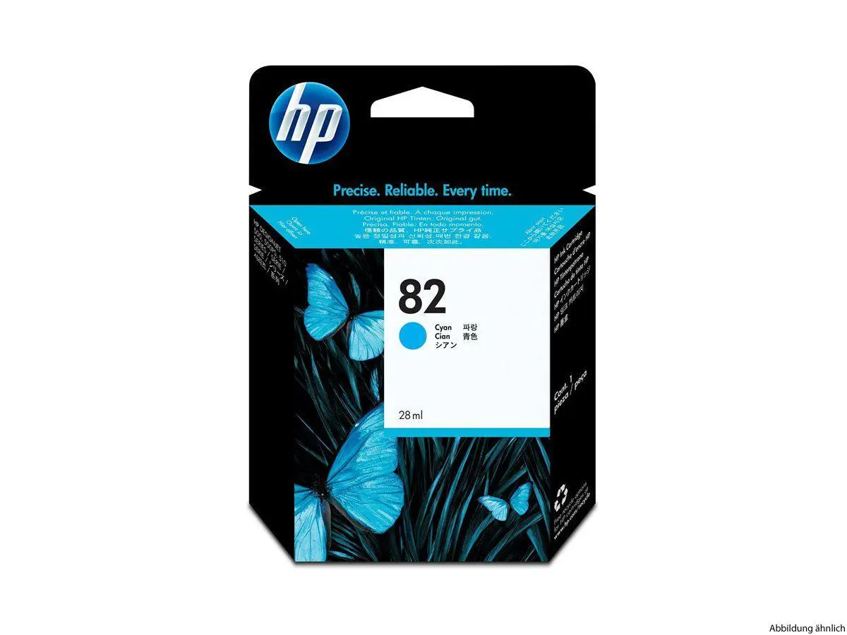 HP Tintenpatrone Nr. 82 69ml Cyan HP Tintenpatrone Nr. 82 69ml Cyan