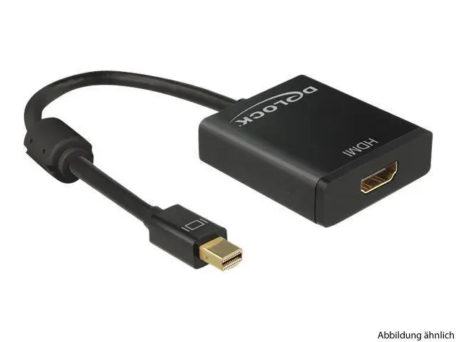 Delock Adapter Kabel mini DisplayPort 1.2 Stecker > HDMI Buchse