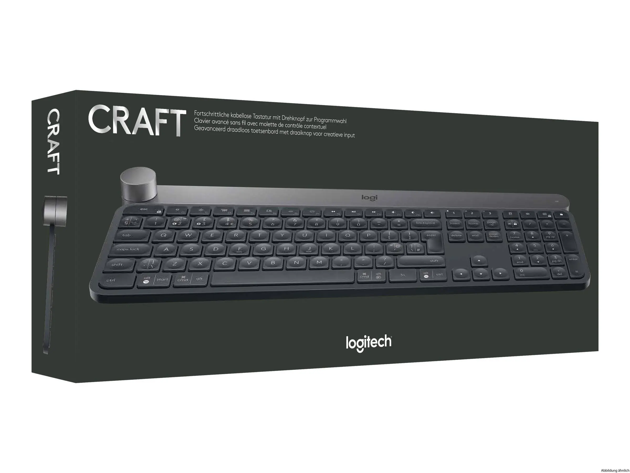 Logitech Craft Advanced Keyboard w/ creative input dial (DE) Logitech Craft Advanced Keyboard w/ creative input dial (DE)