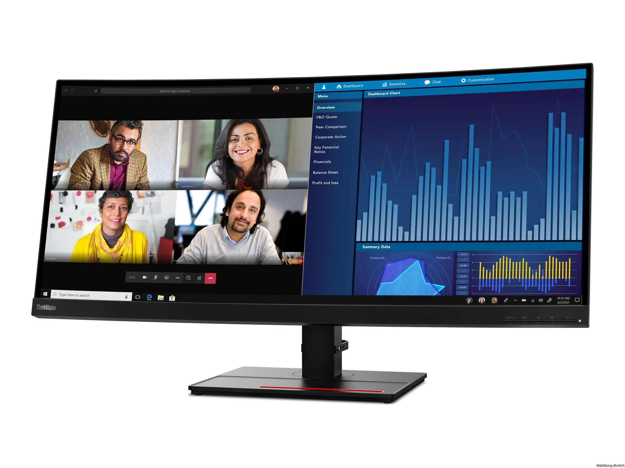Lenovo ThinkVision P34w-20 34" LED IPS TFT Lenovo ThinkVision P34w-20 34" LED IPS TFT