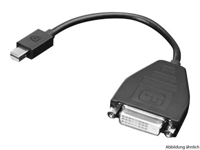 Lenovo Mini-DisplayPort to Single-Link DVI Adapter Lenovo Mini-DisplayPort to Single-Link DVI Adapter