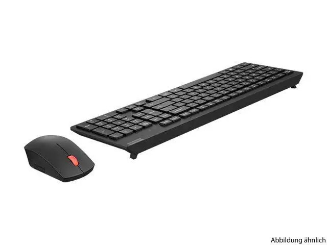 Lenovo Essential Wireless Combo Keyboard & Mouse Gen2 Black German 129