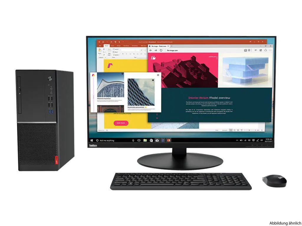 Lenovo V530 TWR i3-8100 QC 4GB 128GB M.2 Lenovo V530 TWR i3-8100 QC 4GB 128GB M.2