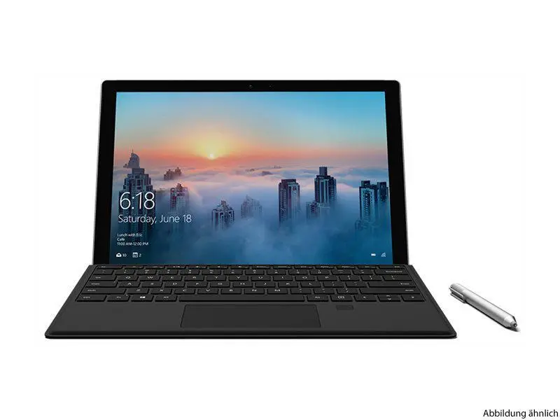 MS Surface Pro Signature Type Cover w/FPR Schwarz AT/DE