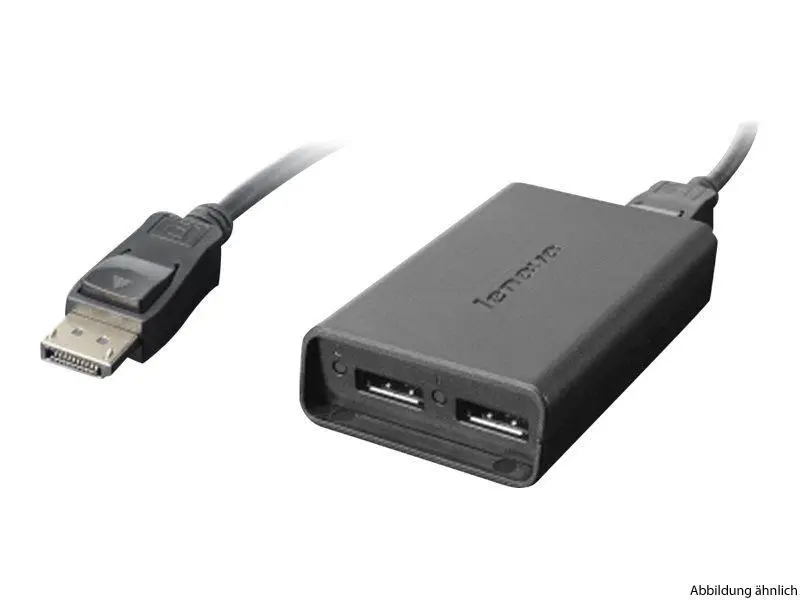 Lenovo DisplayPort zu Dual DisplayPort Adapter Lenovo DisplayPort zu Dual DisplayPort Adapter