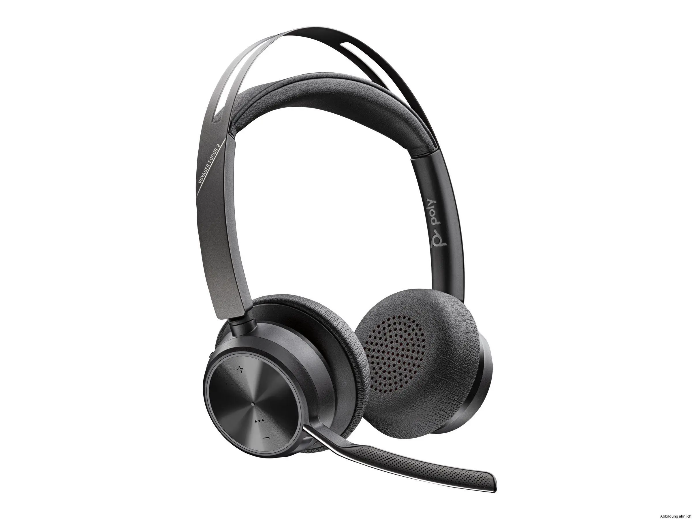 HP Poly Voyager Focus 2 UC-M (Stereo) USB-A Bluetooth incl. Charging Stand HP Poly Voyager Focus 2 UC-M (Stereo) USB-A Bluetooth incl. Charging Stand