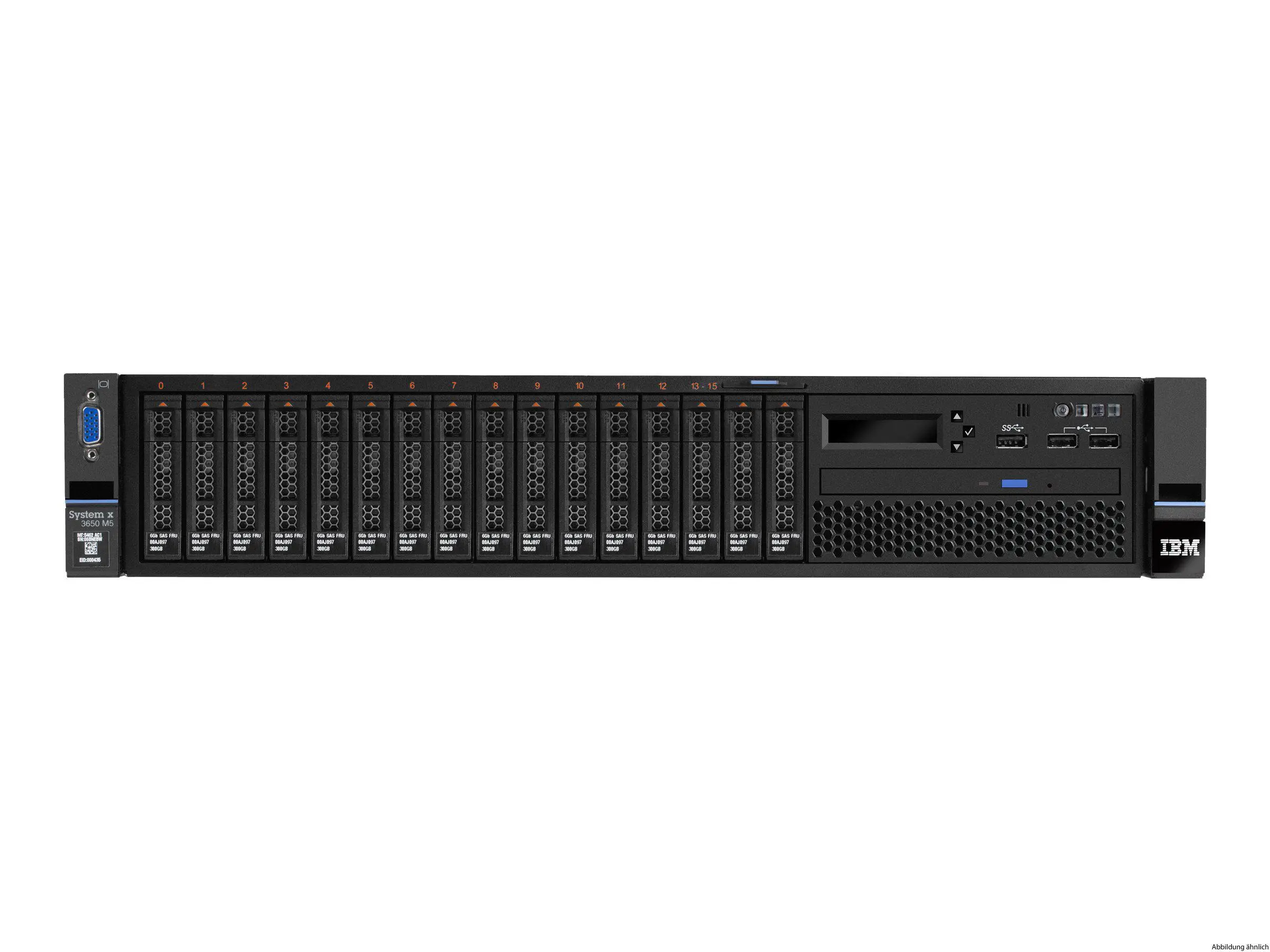 Lenovo x3650 M5 E5-2650 v3 10-Core 16GB 8xSFF Lenovo x3650 M5 E5-2650 v3 10-Core 16GB 8xSFF