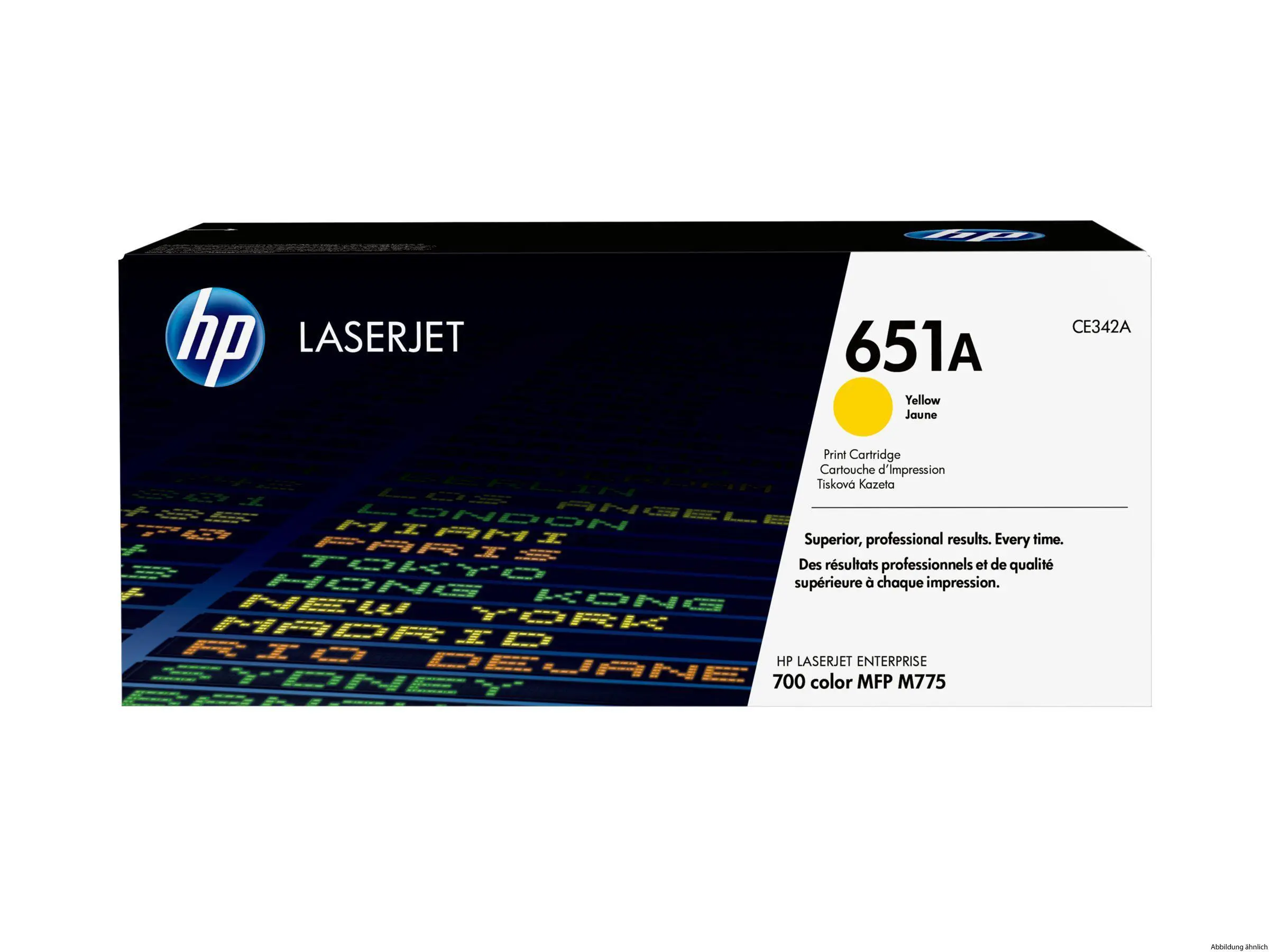HP Toner 651A gelb HV LJ Enterprise 700 color MFP HP Toner 651A gelb HV LJ Enterprise 700 color MFP