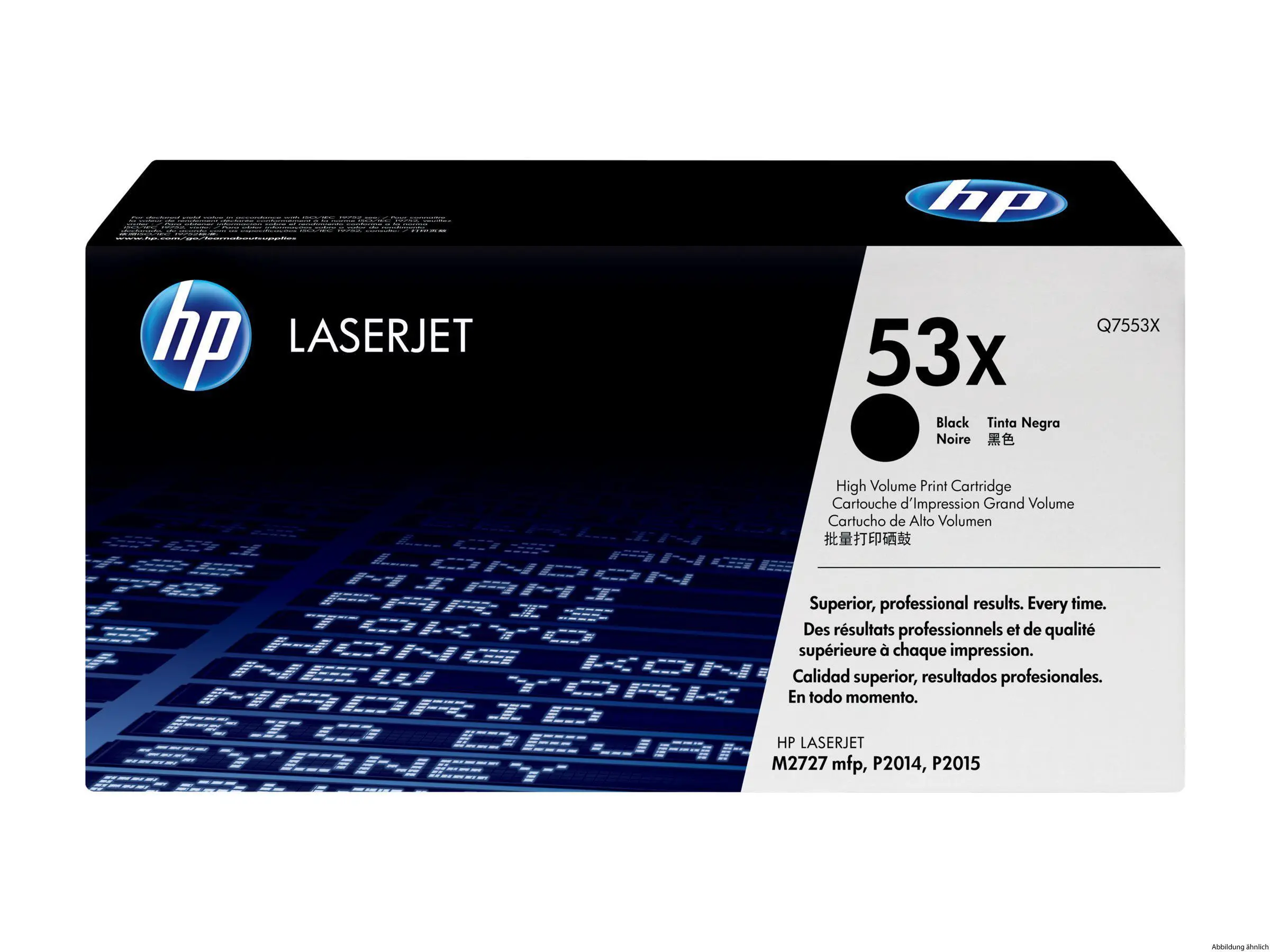 HP Toner Nr. 53x Schwarz HP Toner Nr. 53x Schwarz