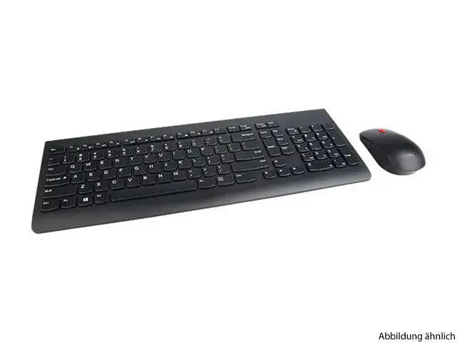 Lenovo Essential Wireless Combo Keyboard & Mouse Gen2 Black German 129