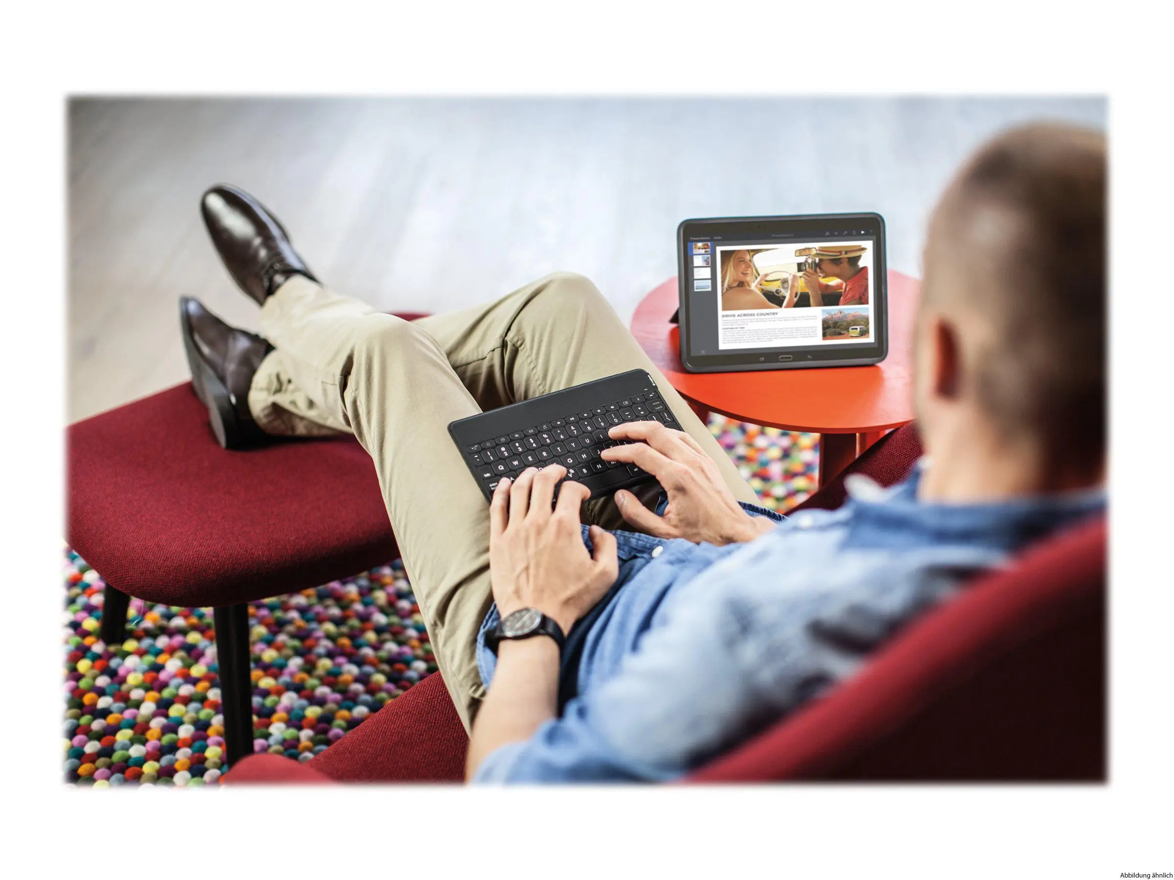 Logitech Keys-To-Go Ultra Portable Keyboard for iPad Air2 Black