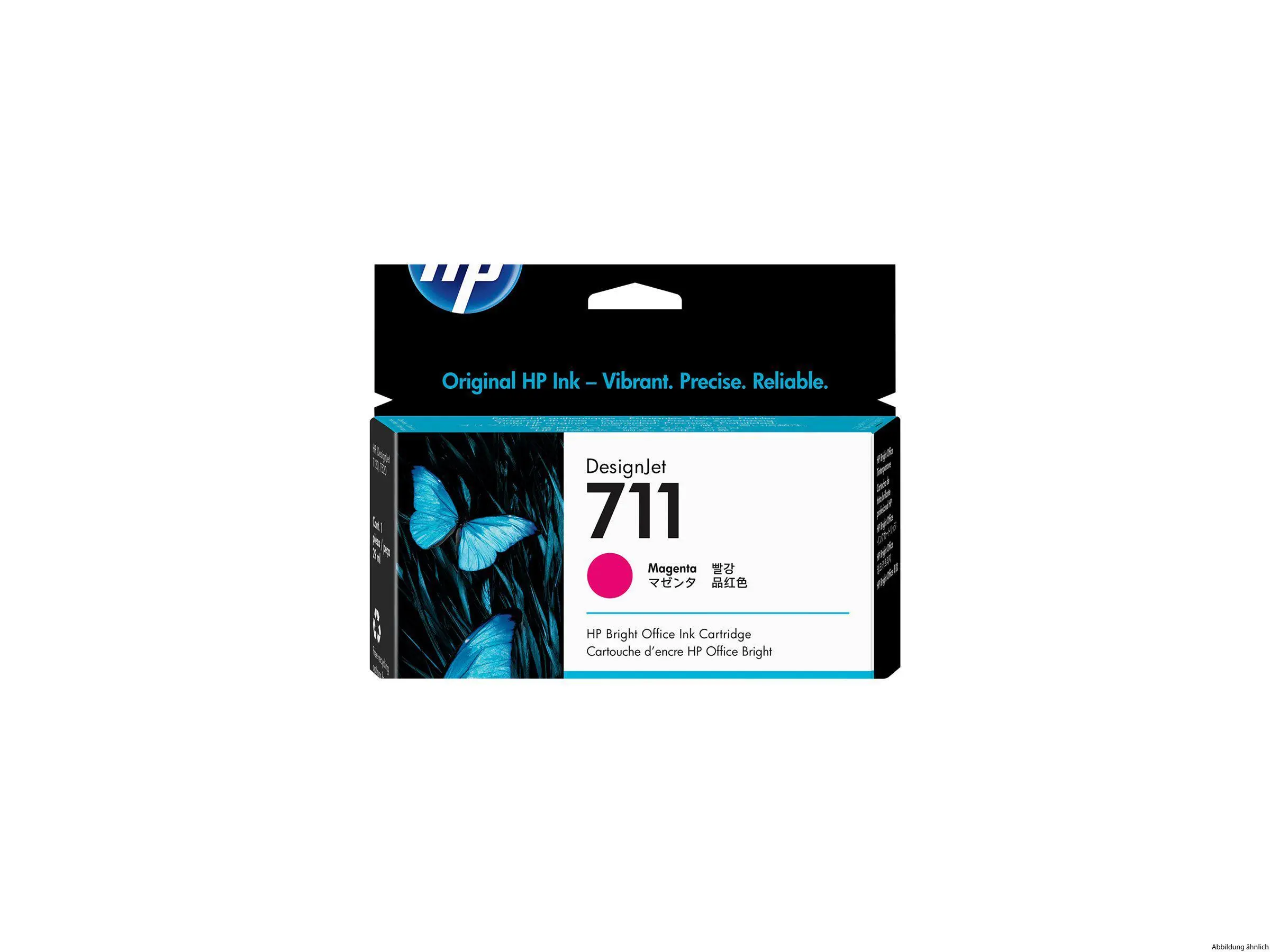 HP 711 Tinte Magenta 29 ml DJ T120 520 HP 711 Tinte Magenta 29 ml DJ T120 520