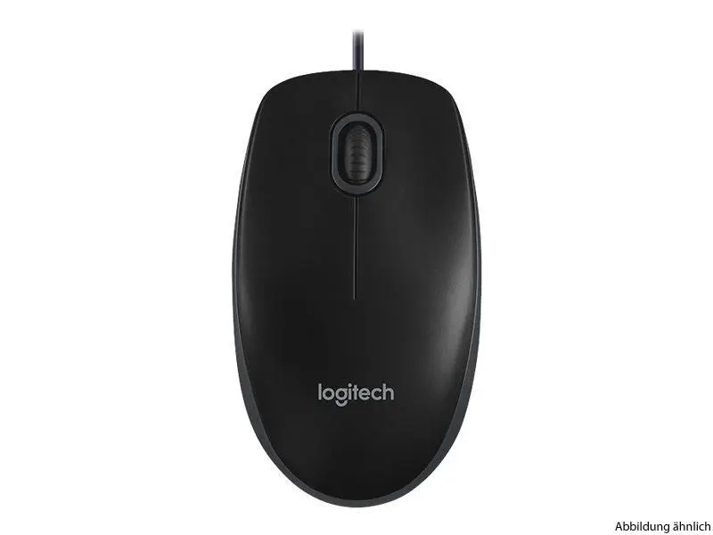 Logitech MK120 Corded Desktop Tastatur & Maus Black USB (DE)
