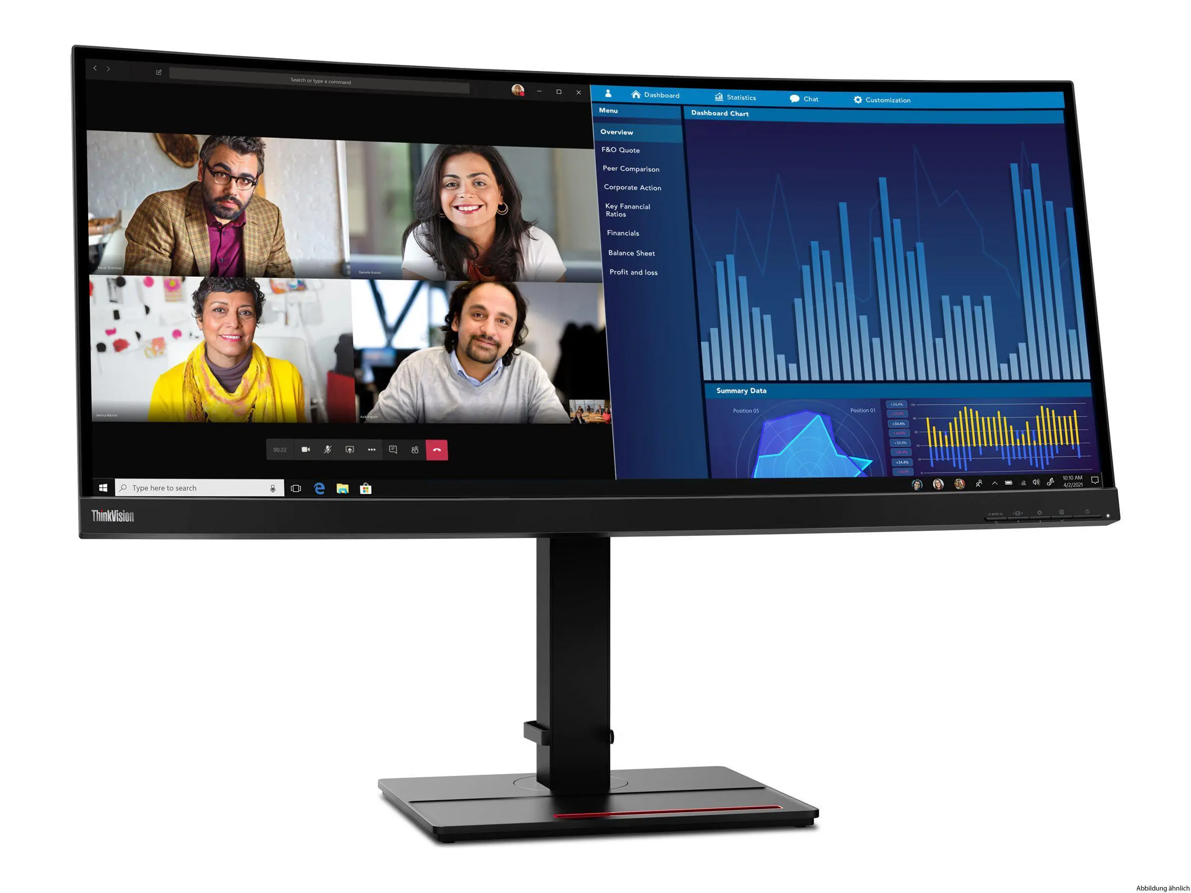 Lenovo ThinkVision P34w-20 34" LED IPS TFT Lenovo ThinkVision P34w-20 34" LED IPS TFT