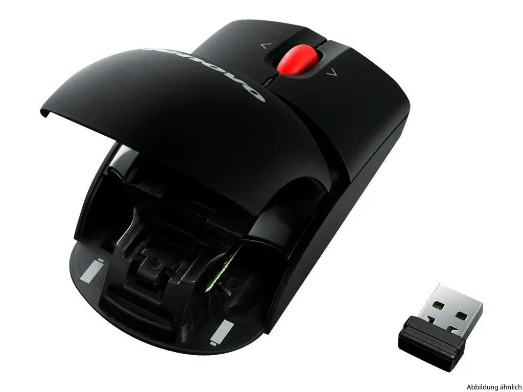 Lenovo Laser Wireless Maus schwarz 1600dpi Lenovo Laser Wireless Maus schwarz 1600dpi