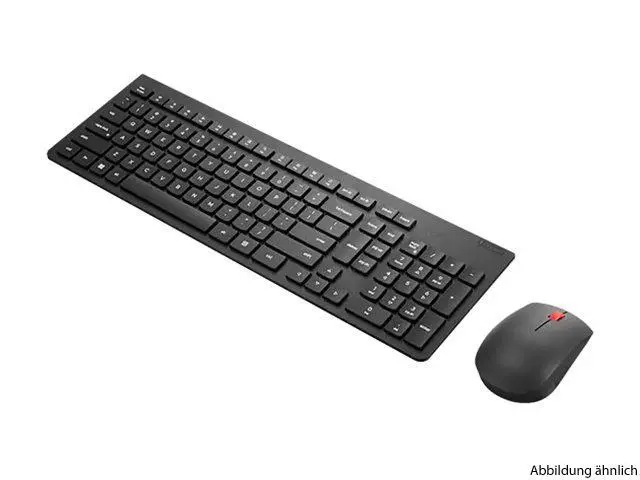 Lenovo Essential Wireless Combo Keyboard & Mouse Gen2 Black German 129