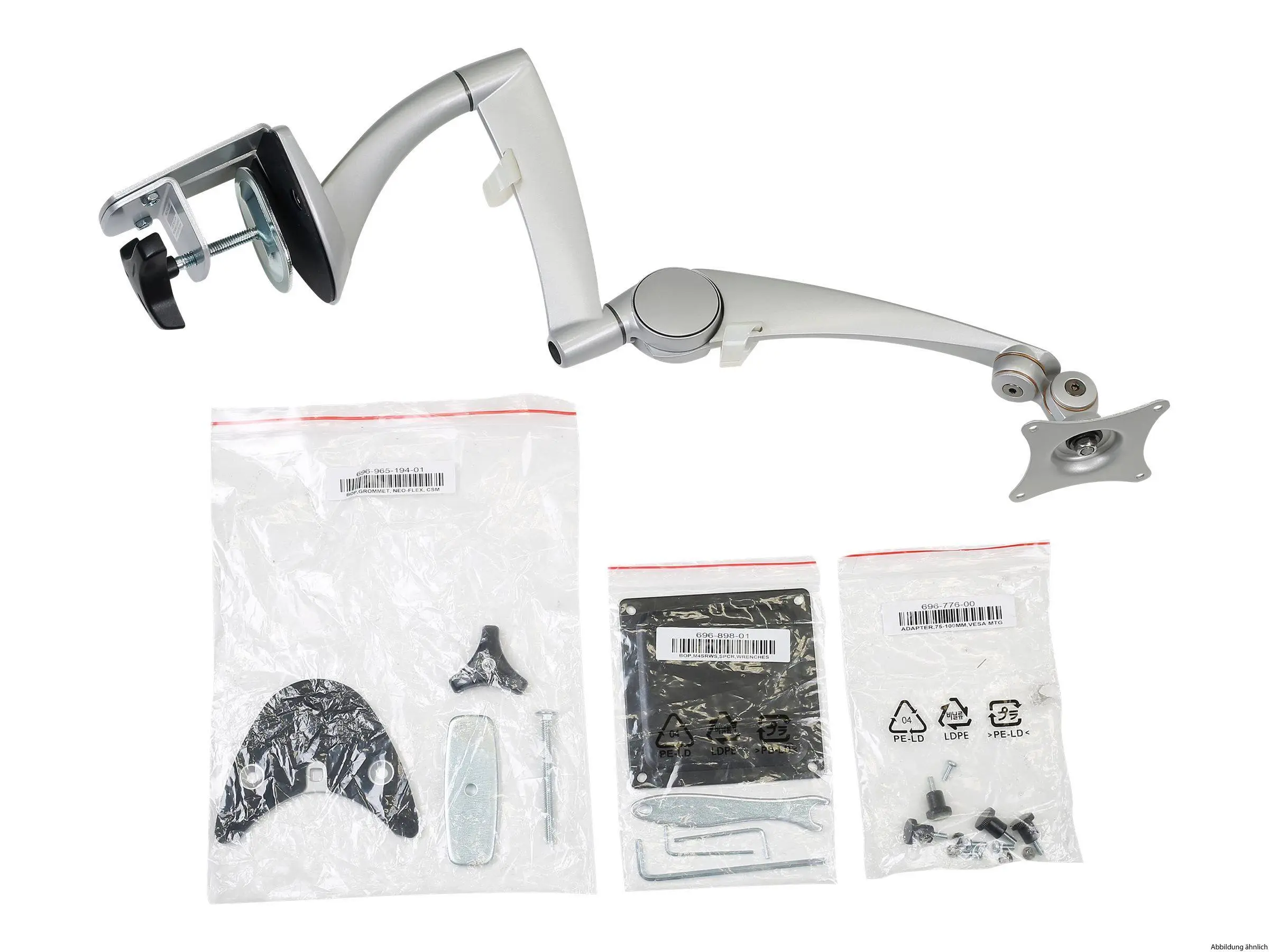 Ergotron Neo-Flex LCD Arm Silber Ergotron Neo-Flex LCD Arm Silber
