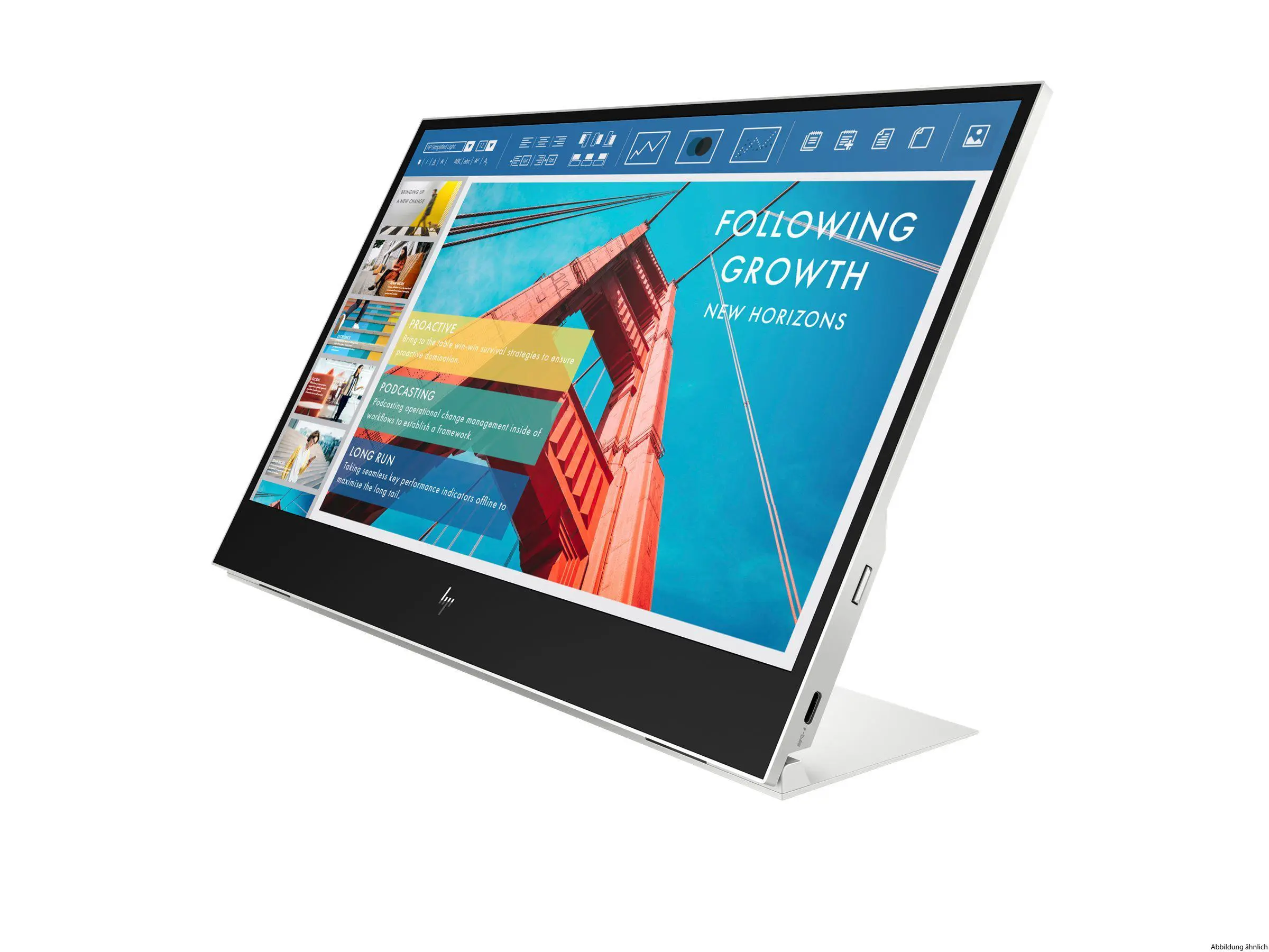 HP TFT E14 G4 FHD IPS Portable USB-C Monitor 14"