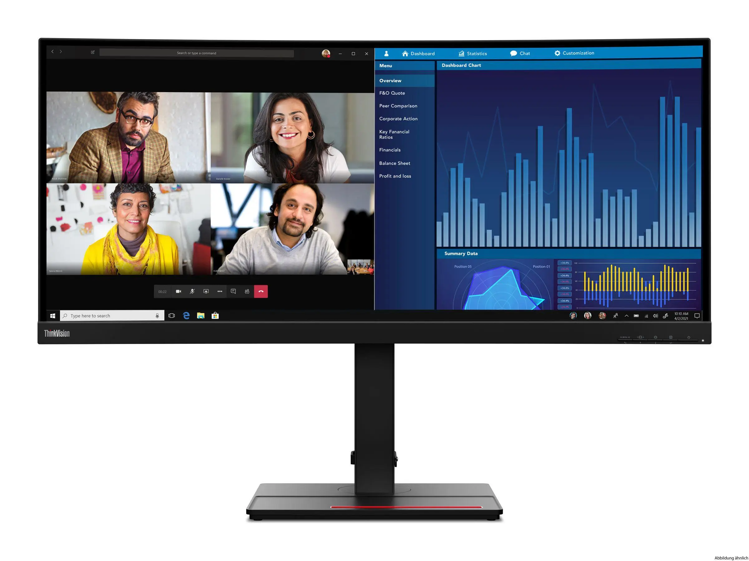 Lenovo ThinkVision P34w-20 34" LED IPS TFT Lenovo ThinkVision P34w-20 34" LED IPS TFT
