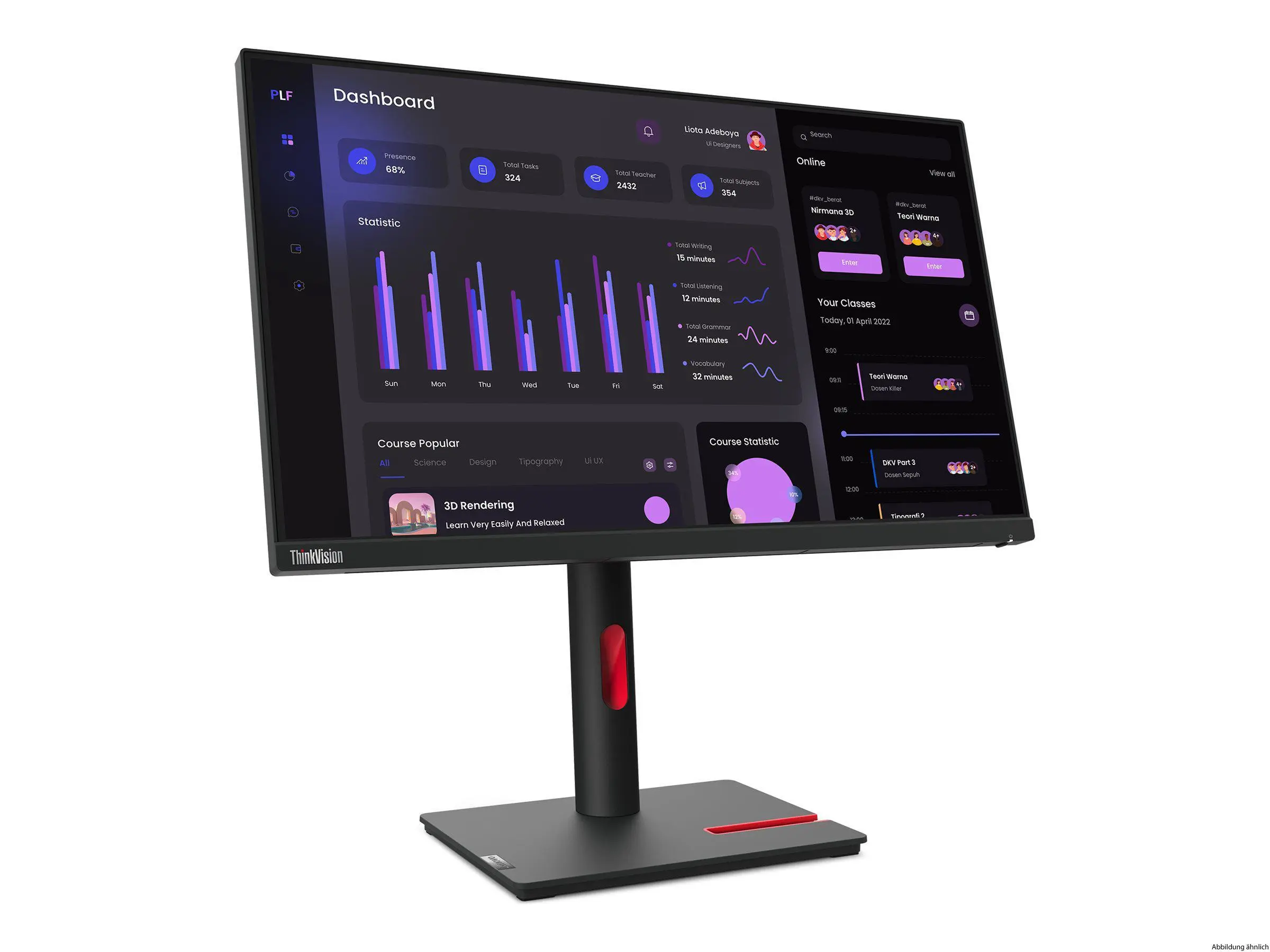 Lenovo ThinkVision T24i-30 FHD 1920x1080 23.8"
