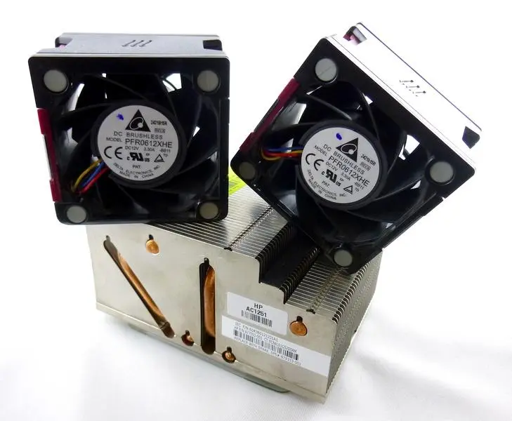 HPE DL385p Gen8 CPU Kühler + 2x FAN