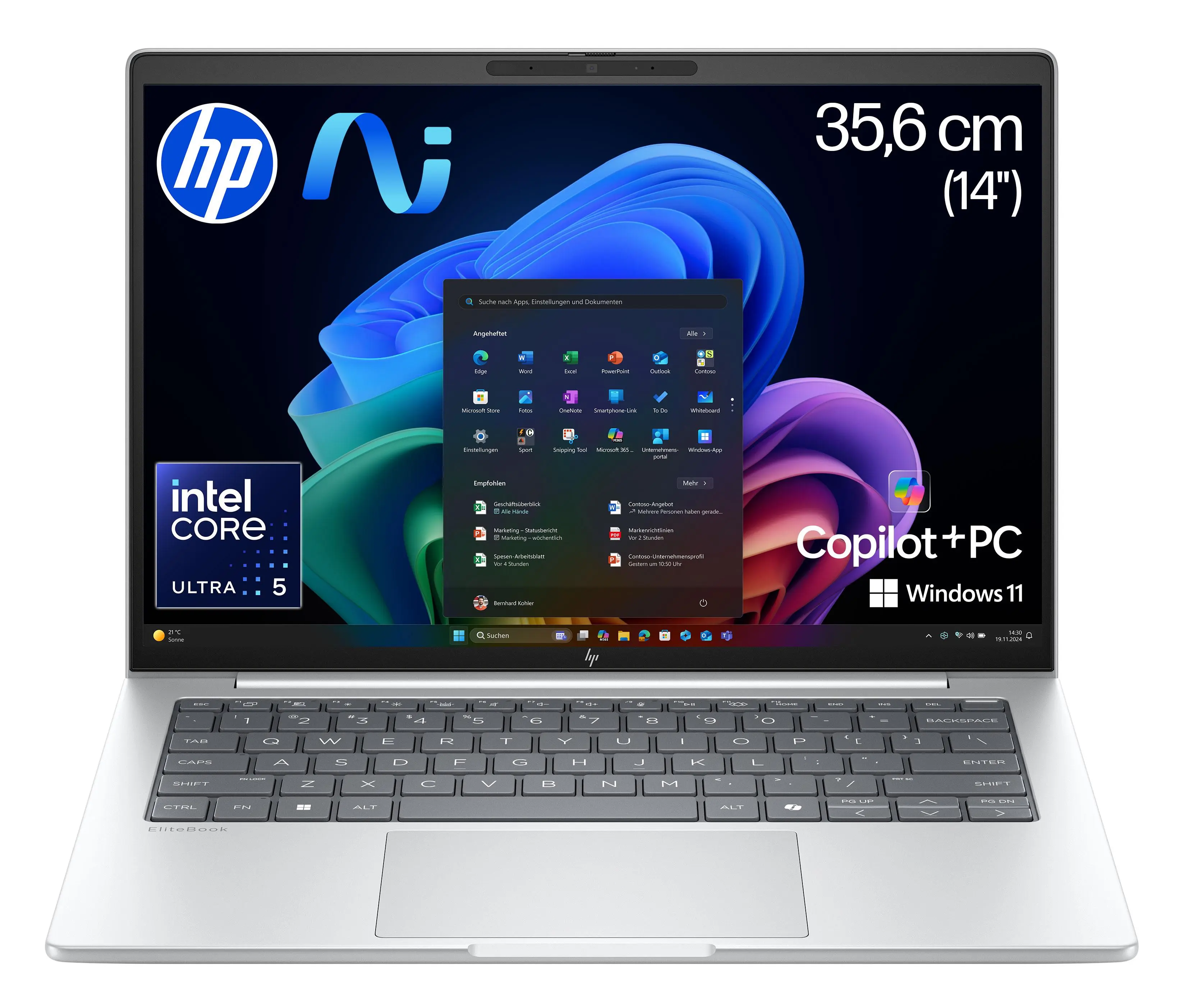 HP EliteBook 8 G1i 14" Ultra 5 225U 16 GB 512 GB