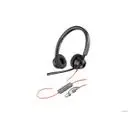 HP Poly Blackwire 3320 Stereo USB-C Headset +USB-C/A Adapter