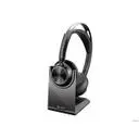 HP Poly Voyager Focus2 USB-A Headset with charge stand