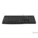 Logitech MK120 Corded Desktop Tastatur & Maus Black USB (DE)