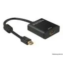 Delock Adapter Kabel mini DisplayPort 1.2 Stecker > HDMI Buchse