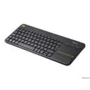 Logitech K400 Plus Wireless Touch Keyboard schwarz