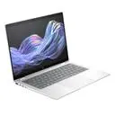 HP EliteBook X Flip G1i 14 inch Notebook Next Gen AI PC X360 GlacierSilver Catalog AHS WhiteBG FrontRightOpen
